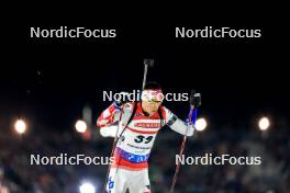 14.02.2024, Nove Mesto na Morave, Czechia (CZE): Kresimir Crnkovic (CRO) - IBU World Championships Biathlon, individual men, Nove Mesto na Morave (CZE). www.nordicfocus.com. © Manzoni/NordicFocus. Every downloaded picture is fee-liable.