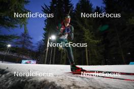 14.02.2024, Nove Mesto na Morave, Czechia (CZE): Vytautas Strolia (LTU) - IBU World Championships Biathlon, individual men, Nove Mesto na Morave (CZE). www.nordicfocus.com. © Thibaut/NordicFocus. Every downloaded picture is fee-liable.