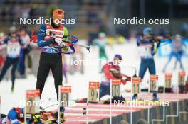 14.02.2024, Nove Mesto na Morave, Czechia (CZE): Jakov Fak (SLO) - IBU World Championships Biathlon, individual men, Nove Mesto na Morave (CZE). www.nordicfocus.com. © Thibaut/NordicFocus. Every downloaded picture is fee-liable.