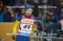 14.02.2024, Nove Mesto na Morave, Czechia (CZE): Peppe Femling (SWE) - IBU World Championships Biathlon, individual men, Nove Mesto na Morave (CZE). www.nordicfocus.com. © Thibaut/NordicFocus. Every downloaded picture is fee-liable.