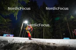 14.02.2024, Nove Mesto na Morave, Czechia (CZE): Florent Claude (BEL) - IBU World Championships Biathlon, individual men, Nove Mesto na Morave (CZE). www.nordicfocus.com. © Thibaut/NordicFocus. Every downloaded picture is fee-liable.