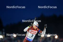 14.02.2024, Nove Mesto na Morave, Czechia (CZE): Andrejs Rastorgujevs (LAT) - IBU World Championships Biathlon, individual men, Nove Mesto na Morave (CZE). www.nordicfocus.com. © Manzoni/NordicFocus. Every downloaded picture is fee-liable.