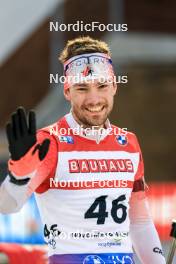 14.02.2024, Nove Mesto na Morave, Czechia (CZE): Christian Gow (CAN) - IBU World Championships Biathlon, individual men, Nove Mesto na Morave (CZE). www.nordicfocus.com. © Manzoni/NordicFocus. Every downloaded picture is fee-liable.