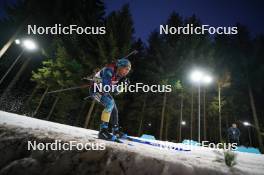 14.02.2024, Nove Mesto na Morave, Czechia (CZE): Alexandr Mukhin (KAZ) - IBU World Championships Biathlon, individual men, Nove Mesto na Morave (CZE). www.nordicfocus.com. © Thibaut/NordicFocus. Every downloaded picture is fee-liable.