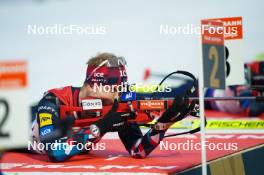 14.02.2024, Nove Mesto na Morave, Czechia (CZE): Johannes Dale-Skjevdal (NOR) - IBU World Championships Biathlon, individual men, Nove Mesto na Morave (CZE). www.nordicfocus.com. © Thibaut/NordicFocus. Every downloaded picture is fee-liable.