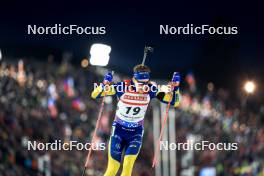 14.02.2024, Nove Mesto na Morave, Czechia (CZE): Martin Ponsiluoma (SWE) - IBU World Championships Biathlon, individual men, Nove Mesto na Morave (CZE). www.nordicfocus.com. © Manzoni/NordicFocus. Every downloaded picture is fee-liable.