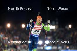 14.02.2024, Nove Mesto na Morave, Czechia (CZE): Jakov Fak (SLO) - IBU World Championships Biathlon, individual men, Nove Mesto na Morave (CZE). www.nordicfocus.com. © Manzoni/NordicFocus. Every downloaded picture is fee-liable.