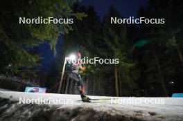 14.02.2024, Nove Mesto na Morave, Czechia (CZE): Johannes Kuehn (GER) - IBU World Championships Biathlon, individual men, Nove Mesto na Morave (CZE). www.nordicfocus.com. © Thibaut/NordicFocus. Every downloaded picture is fee-liable.