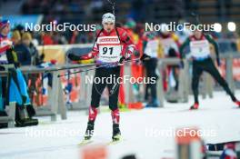 14.02.2024, Nove Mesto na Morave, Czechia (CZE): Magnus Oberhauser (AUT) - IBU World Championships Biathlon, individual men, Nove Mesto na Morave (CZE). www.nordicfocus.com. © Thibaut/NordicFocus. Every downloaded picture is fee-liable.