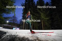 14.02.2024, Nove Mesto na Morave, Czechia (CZE): Vytautas Strolia (LTU) - IBU World Championships Biathlon, individual men, Nove Mesto na Morave (CZE). www.nordicfocus.com. © Thibaut/NordicFocus. Every downloaded picture is fee-liable.