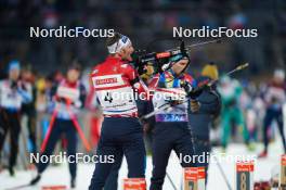 14.02.2024, Nove Mesto na Morave, Czechia (CZE): Simon Eder (AUT) - IBU World Championships Biathlon, individual men, Nove Mesto na Morave (CZE). www.nordicfocus.com. © Thibaut/NordicFocus. Every downloaded picture is fee-liable.