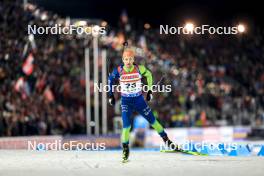 14.02.2024, Nove Mesto na Morave, Czechia (CZE): Jakov Fak (SLO) - IBU World Championships Biathlon, individual men, Nove Mesto na Morave (CZE). www.nordicfocus.com. © Manzoni/NordicFocus. Every downloaded picture is fee-liable.