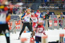 14.02.2024, Nove Mesto na Morave, Czechia (CZE): Christian Gow (CAN) - IBU World Championships Biathlon, individual men, Nove Mesto na Morave (CZE). www.nordicfocus.com. © Thibaut/NordicFocus. Every downloaded picture is fee-liable.