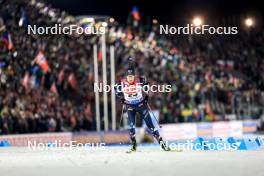 14.02.2024, Nove Mesto na Morave, Czechia (CZE): Tarjei Boe (NOR) - IBU World Championships Biathlon, individual men, Nove Mesto na Morave (CZE). www.nordicfocus.com. © Manzoni/NordicFocus. Every downloaded picture is fee-liable.