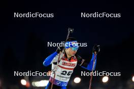 14.02.2024, Nove Mesto na Morave, Czechia (CZE): Rene Zahkna (EST) - IBU World Championships Biathlon, individual men, Nove Mesto na Morave (CZE). www.nordicfocus.com. © Manzoni/NordicFocus. Every downloaded picture is fee-liable.