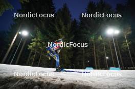 14.02.2024, Nove Mesto na Morave, Czechia (CZE): Anton Dudchenko (UKR) - IBU World Championships Biathlon, individual men, Nove Mesto na Morave (CZE). www.nordicfocus.com. © Thibaut/NordicFocus. Every downloaded picture is fee-liable.