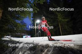 14.02.2024, Nove Mesto na Morave, Czechia (CZE): Simon Eder (AUT) - IBU World Championships Biathlon, individual men, Nove Mesto na Morave (CZE). www.nordicfocus.com. © Thibaut/NordicFocus. Every downloaded picture is fee-liable.