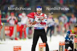 14.02.2024, Nove Mesto na Morave, Czechia (CZE): Jakub Stvrtecky (CZE) - IBU World Championships Biathlon, individual men, Nove Mesto na Morave (CZE). www.nordicfocus.com. © Thibaut/NordicFocus. Every downloaded picture is fee-liable.