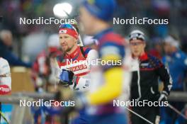 14.02.2024, Nove Mesto na Morave, Czechia (CZE): Timofei Lapshin (KOR) - IBU World Championships Biathlon, individual men, Nove Mesto na Morave (CZE). www.nordicfocus.com. © Thibaut/NordicFocus. Every downloaded picture is fee-liable.