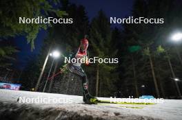 14.02.2024, Nove Mesto na Morave, Czechia (CZE): Johannes Kuehn (GER) - IBU World Championships Biathlon, individual men, Nove Mesto na Morave (CZE). www.nordicfocus.com. © Thibaut/NordicFocus. Every downloaded picture is fee-liable.