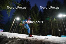 14.02.2024, Nove Mesto na Morave, Czechia (CZE): Tommaso Giacomel (ITA) - IBU World Championships Biathlon, individual men, Nove Mesto na Morave (CZE). www.nordicfocus.com. © Thibaut/NordicFocus. Every downloaded picture is fee-liable.