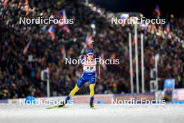 14.02.2024, Nove Mesto na Morave, Czechia (CZE): Martin Ponsiluoma (SWE) - IBU World Championships Biathlon, individual men, Nove Mesto na Morave (CZE). www.nordicfocus.com. © Manzoni/NordicFocus. Every downloaded picture is fee-liable.