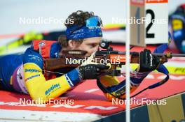 14.02.2024, Nove Mesto na Morave, Czechia (CZE): Peppe Femling (SWE) - IBU World Championships Biathlon, individual men, Nove Mesto na Morave (CZE). www.nordicfocus.com. © Thibaut/NordicFocus. Every downloaded picture is fee-liable.