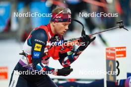 14.02.2024, Nove Mesto na Morave, Czechia (CZE): Johannes Dale-Skjevdal (NOR) - IBU World Championships Biathlon, individual men, Nove Mesto na Morave (CZE). www.nordicfocus.com. © Thibaut/NordicFocus. Every downloaded picture is fee-liable.