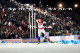 14.02.2024, Nove Mesto na Morave, Czechia (CZE): Kresimir Crnkovic (CRO) - IBU World Championships Biathlon, individual men, Nove Mesto na Morave (CZE). www.nordicfocus.com. © Manzoni/NordicFocus. Every downloaded picture is fee-liable.