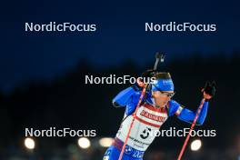 14.02.2024, Nove Mesto na Morave, Czechia (CZE): Lukas Hofer (ITA) - IBU World Championships Biathlon, individual men, Nove Mesto na Morave (CZE). www.nordicfocus.com. © Manzoni/NordicFocus. Every downloaded picture is fee-liable.