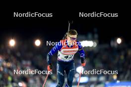 14.02.2024, Nove Mesto na Morave, Czechia (CZE): Sean Doherty (USA) - IBU World Championships Biathlon, individual men, Nove Mesto na Morave (CZE). www.nordicfocus.com. © Manzoni/NordicFocus. Every downloaded picture is fee-liable.