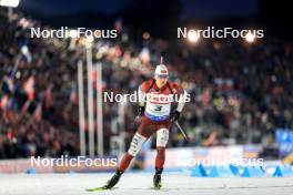 14.02.2024, Nove Mesto na Morave, Czechia (CZE): Andrejs Rastorgujevs (LAT) - IBU World Championships Biathlon, individual men, Nove Mesto na Morave (CZE). www.nordicfocus.com. © Manzoni/NordicFocus. Every downloaded picture is fee-liable.