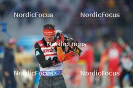 14.02.2024, Nove Mesto na Morave, Czechia (CZE): Philipp Horn (GER) - IBU World Championships Biathlon, individual men, Nove Mesto na Morave (CZE). www.nordicfocus.com. © Thibaut/NordicFocus. Every downloaded picture is fee-liable.