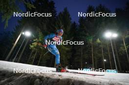 14.02.2024, Nove Mesto na Morave, Czechia (CZE): Tommaso Giacomel (ITA) - IBU World Championships Biathlon, individual men, Nove Mesto na Morave (CZE). www.nordicfocus.com. © Thibaut/NordicFocus. Every downloaded picture is fee-liable.