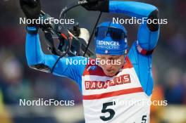 14.02.2024, Nove Mesto na Morave, Czechia (CZE): Lukas Hofer (ITA) - IBU World Championships Biathlon, individual men, Nove Mesto na Morave (CZE). www.nordicfocus.com. © Thibaut/NordicFocus. Every downloaded picture is fee-liable.