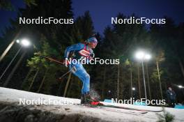 14.02.2024, Nove Mesto na Morave, Czechia (CZE): Tommaso Giacomel (ITA) - IBU World Championships Biathlon, individual men, Nove Mesto na Morave (CZE). www.nordicfocus.com. © Thibaut/NordicFocus. Every downloaded picture is fee-liable.