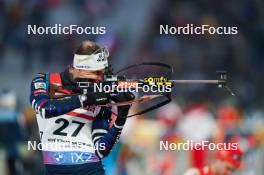 14.02.2024, Nove Mesto na Morave, Czechia (CZE): Emilien Jacquelin (FRA) - IBU World Championships Biathlon, individual men, Nove Mesto na Morave (CZE). www.nordicfocus.com. © Thibaut/NordicFocus. Every downloaded picture is fee-liable.