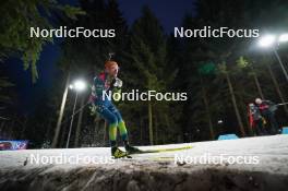 14.02.2024, Nove Mesto na Morave, Czechia (CZE): Jakov Fak (SLO) - IBU World Championships Biathlon, individual men, Nove Mesto na Morave (CZE). www.nordicfocus.com. © Thibaut/NordicFocus. Every downloaded picture is fee-liable.