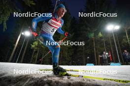 14.02.2024, Nove Mesto na Morave, Czechia (CZE): Lukas Hofer (ITA) - IBU World Championships Biathlon, individual men, Nove Mesto na Morave (CZE). www.nordicfocus.com. © Thibaut/NordicFocus. Every downloaded picture is fee-liable.