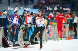 14.02.2024, Nove Mesto na Morave, Czechia (CZE): Vytautas Strolia (LTU) - IBU World Championships Biathlon, individual men, Nove Mesto na Morave (CZE). www.nordicfocus.com. © Thibaut/NordicFocus. Every downloaded picture is fee-liable.