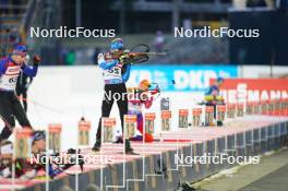 14.02.2024, Nove Mesto na Morave, Czechia (CZE): Kristo Siimer (EST) - IBU World Championships Biathlon, individual men, Nove Mesto na Morave (CZE). www.nordicfocus.com. © Thibaut/NordicFocus. Every downloaded picture is fee-liable.