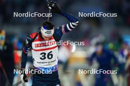 14.02.2024, Nove Mesto na Morave, Czechia (CZE): Eric Perrot (FRA) - IBU World Championships Biathlon, individual men, Nove Mesto na Morave (CZE). www.nordicfocus.com. © Thibaut/NordicFocus. Every downloaded picture is fee-liable.