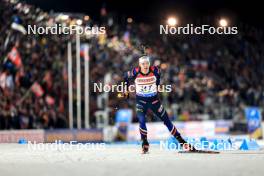 14.02.2024, Nove Mesto na Morave, Czechia (CZE): Emilien Jacquelin (FRA) - IBU World Championships Biathlon, individual men, Nove Mesto na Morave (CZE). www.nordicfocus.com. © Manzoni/NordicFocus. Every downloaded picture is fee-liable.