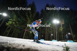 14.02.2024, Nove Mesto na Morave, Czechia (CZE): Anton Dudchenko (UKR) - IBU World Championships Biathlon, individual men, Nove Mesto na Morave (CZE). www.nordicfocus.com. © Thibaut/NordicFocus. Every downloaded picture is fee-liable.