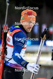 14.02.2024, Nove Mesto na Morave, Czechia (CZE): Jakov Fak (SLO) - IBU World Championships Biathlon, individual men, Nove Mesto na Morave (CZE). www.nordicfocus.com. © Manzoni/NordicFocus. Every downloaded picture is fee-liable.