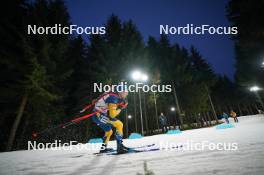 14.02.2024, Nove Mesto na Morave, Czechia (CZE): Jesper Nelin (SWE) - IBU World Championships Biathlon, individual men, Nove Mesto na Morave (CZE). www.nordicfocus.com. © Thibaut/NordicFocus. Every downloaded picture is fee-liable.