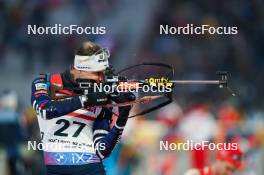 14.02.2024, Nove Mesto na Morave, Czechia (CZE): Emilien Jacquelin (FRA) - IBU World Championships Biathlon, individual men, Nove Mesto na Morave (CZE). www.nordicfocus.com. © Thibaut/NordicFocus. Every downloaded picture is fee-liable.