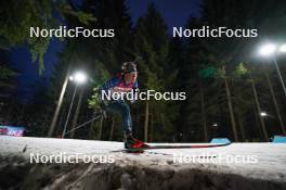 14.02.2024, Nove Mesto na Morave, Czechia (CZE): Campbell Wright (USA) - IBU World Championships Biathlon, individual men, Nove Mesto na Morave (CZE). www.nordicfocus.com. © Thibaut/NordicFocus. Every downloaded picture is fee-liable.