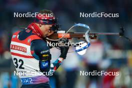 14.02.2024, Nove Mesto na Morave, Czechia (CZE): Endre Stroemsheim (NOR) - IBU World Championships Biathlon, individual men, Nove Mesto na Morave (CZE). www.nordicfocus.com. © Thibaut/NordicFocus. Every downloaded picture is fee-liable.