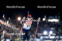 14.02.2024, Nove Mesto na Morave, Czechia (CZE): Vetle Sjaastad Christiansen (NOR) - IBU World Championships Biathlon, individual men, Nove Mesto na Morave (CZE). www.nordicfocus.com. © Manzoni/NordicFocus. Every downloaded picture is fee-liable.